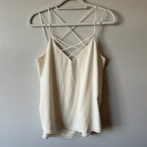 Express Strappy Satin Tank Size S